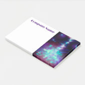 Starry Night Sky Neights Post-it Klebezettel (angewinkelt)