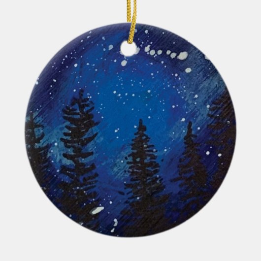 Starry Night Sky Ornament (Vorne)