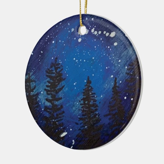 Starry Night Sky Ornament (Links)