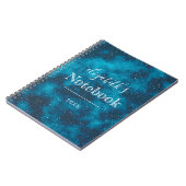 Starry Night Sky Personalisiert Notebook Notizblock (Linke Seite)