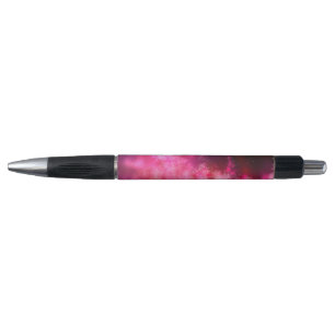 Starry Night Sky Pink Flare Kugelschreiber