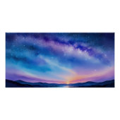 Starry Night Sky Poster (Vorderseite)