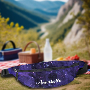 Starry Night Sky Sparkling Celestial Bauchtasche