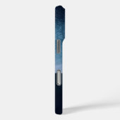 Starry Night Sky über Gebirgskette Case-Mate iPhone Hülle (Rückseite / Rechts)