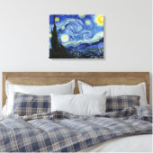 Starry Night Sky Vincent van Gogh Leinwanddruck (Insitu (Schlafzimmer))