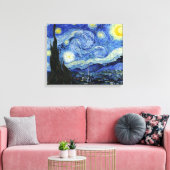 Starry Night Sky Vincent van Gogh Leinwanddruck (Insitu (Wohnzimmer))