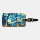 Starry Night St. Louis Missouri Gepäckanhänger (Vorderseite horizontal)