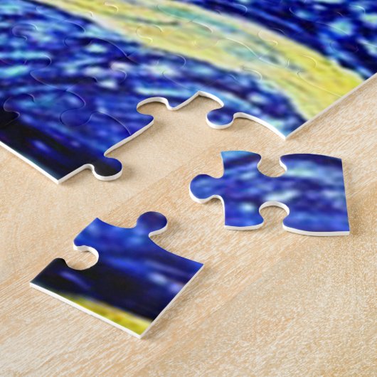 Starry Night Statue of Liberty New York Puzzle (Seite)