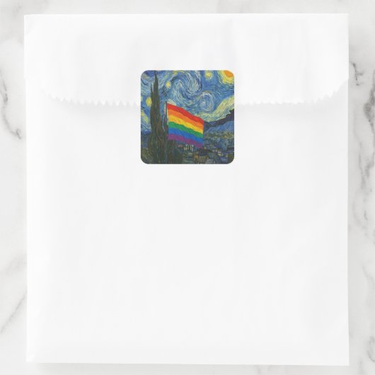 Starry Night Sticker (Tasche)