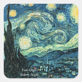 Starry Night Stickers