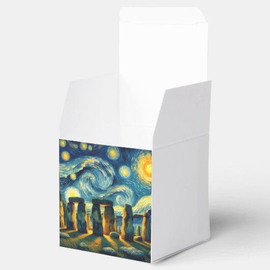 Starry Night Stonehenge Geschenkschachtel (Geöffnet)
