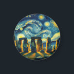 Starry Night Stonehenge Magnet<br><div class="desc">Dieses schöne Design zeigt Stonehenge in England im Stil von Vincent Van Gogh's Starry Night.</div>