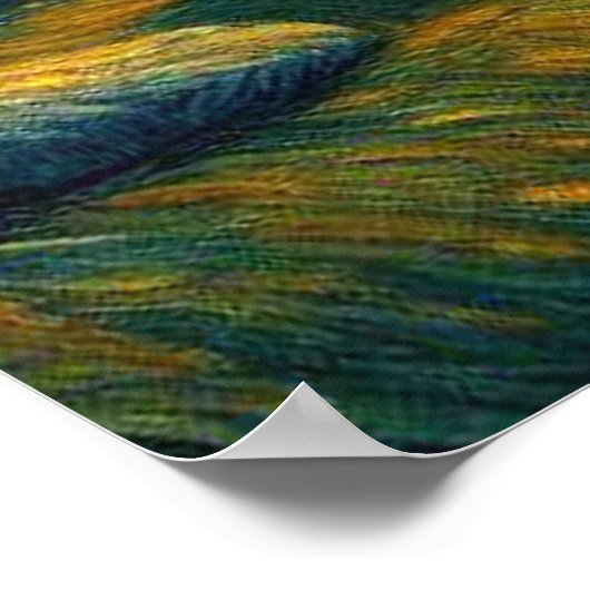 Starry Night Stonehenge Poster (Ecke)