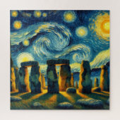 Starry Night Stonehenge Puzzle (Vertikal)