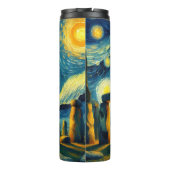 Starry Night Stonehenge Thermosbecher (Rückseite)