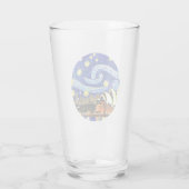 Starry Night Sydney Australia Opernhaus Glas (Rückseite)