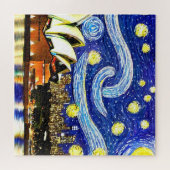 Starry Night Sydney Australia Opernhaus Puzzle (Horizontal)