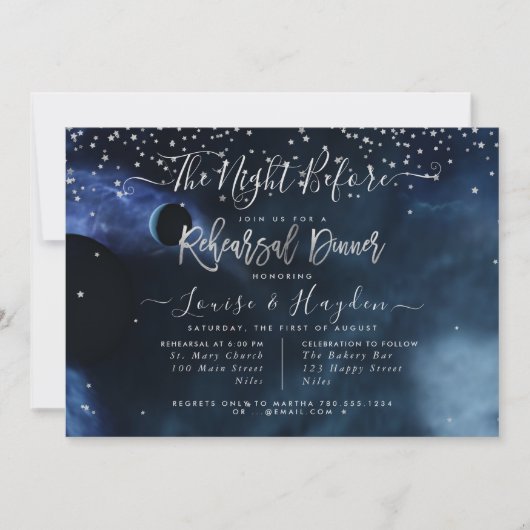 Starry Night, The Night Before, Probe Ankündigung (Vorderseite)