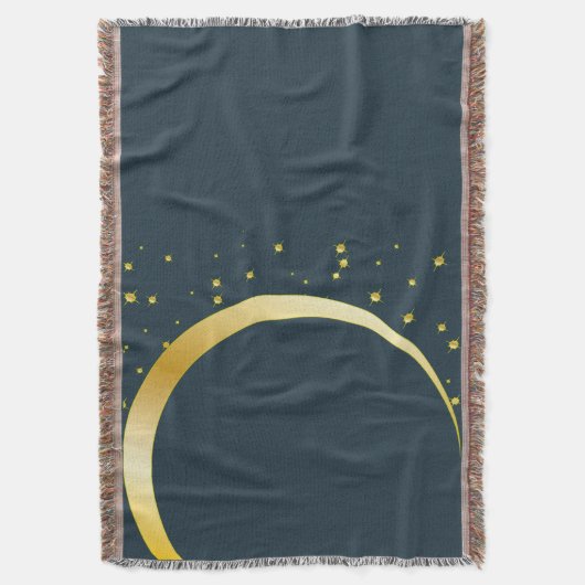 Starry Night - Throw Blanket Decke (Vorderseite Vertikal)