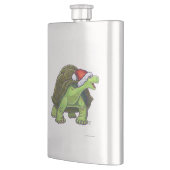 Starry Night Tortoise Weihnachten Flachmann (Links)