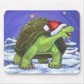 Starry Night Tortoise Weihnachten Mousepad (Vorne)