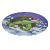 Starry Night Tortoise Weihnachten Schneidebrett (Ecke)