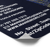 Starry Night über der Rhone, Art Classes Poster (Ecke)