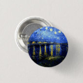 Starry Night über der Rhone, Button (Vorne & Hinten)