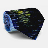 Starry Night über der Rhone Krawatte (Gerollt)
