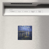 Starry Night über der Rhône Magnet (In Situ (Geschirrspüler))