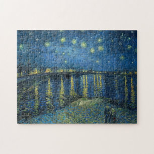 Starry Night über der Rhône Puzzle