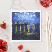 Starry Night über der Rhone Serviette (Beispiel)