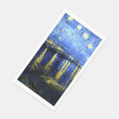 Starry Night über der Rhone Serviette (Ecke)