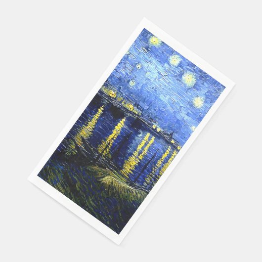 Starry Night über der Rhone Serviette (Ecke)