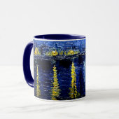 Starry Night über der Rhone Tasse (Vorderseite Links)