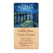 Starry Night über der Rhone Vincent van Gogh (Vorne)