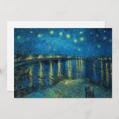 Starry Night über der Rhône | Vincent van Gogh (Vorne/Hinten)