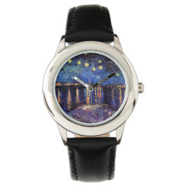 Starry Night über der Rhone, Vincent van Gogh. Armbanduhr