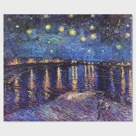 Starry Night über der Rhone, Vincent van Gogh. Geschenkpapier