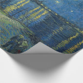 Starry Night über der Rhone Vincent van Gogh Geschenkpapier (Ecke)