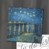 Starry Night über der Rhône | Vincent Van Gogh Mag Magnet