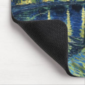Starry Night über der Rhone Vincent van Gogh Mousepad (Ecke)