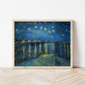 Starry Night über der Rhône | Vincent van Gogh Poster