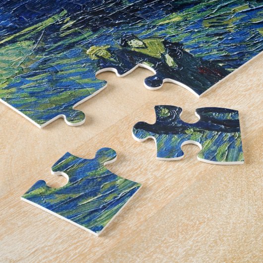 Starry Night über der Rhone Vincent van Gogh Puzzle (Seite)