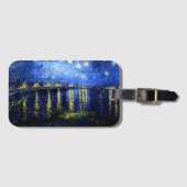 Starry Night über die Rhone von van Gogh Gepäckanhänger (Vorderseite (Horizontal))