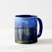 Starry Night über die Rhone von van Gogh Tasse (VorderseiteRechts)