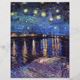 Starry Night über die Rhone, von Vincent van Gogh.
