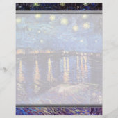 Starry Night über die Rhone, von Vincent van Gogh. (Vorderseite)