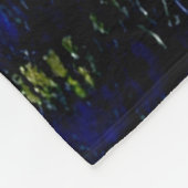 Starry Night über die Rhone von Vincent van Gogh Fleecedecke (Ecke)