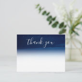 Starry Night Under the Stars Danke Karte (Stehend Vorderseite)